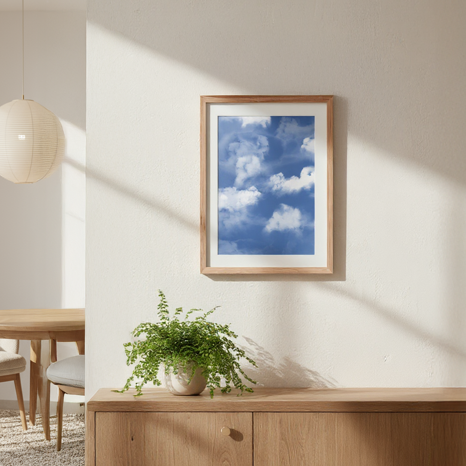 Gerahmtes Poster – Blue Sky